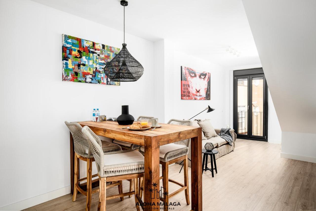 Luxury Duplex With Pool And Padel Court In Town Apartment Malaga Bagian luar foto