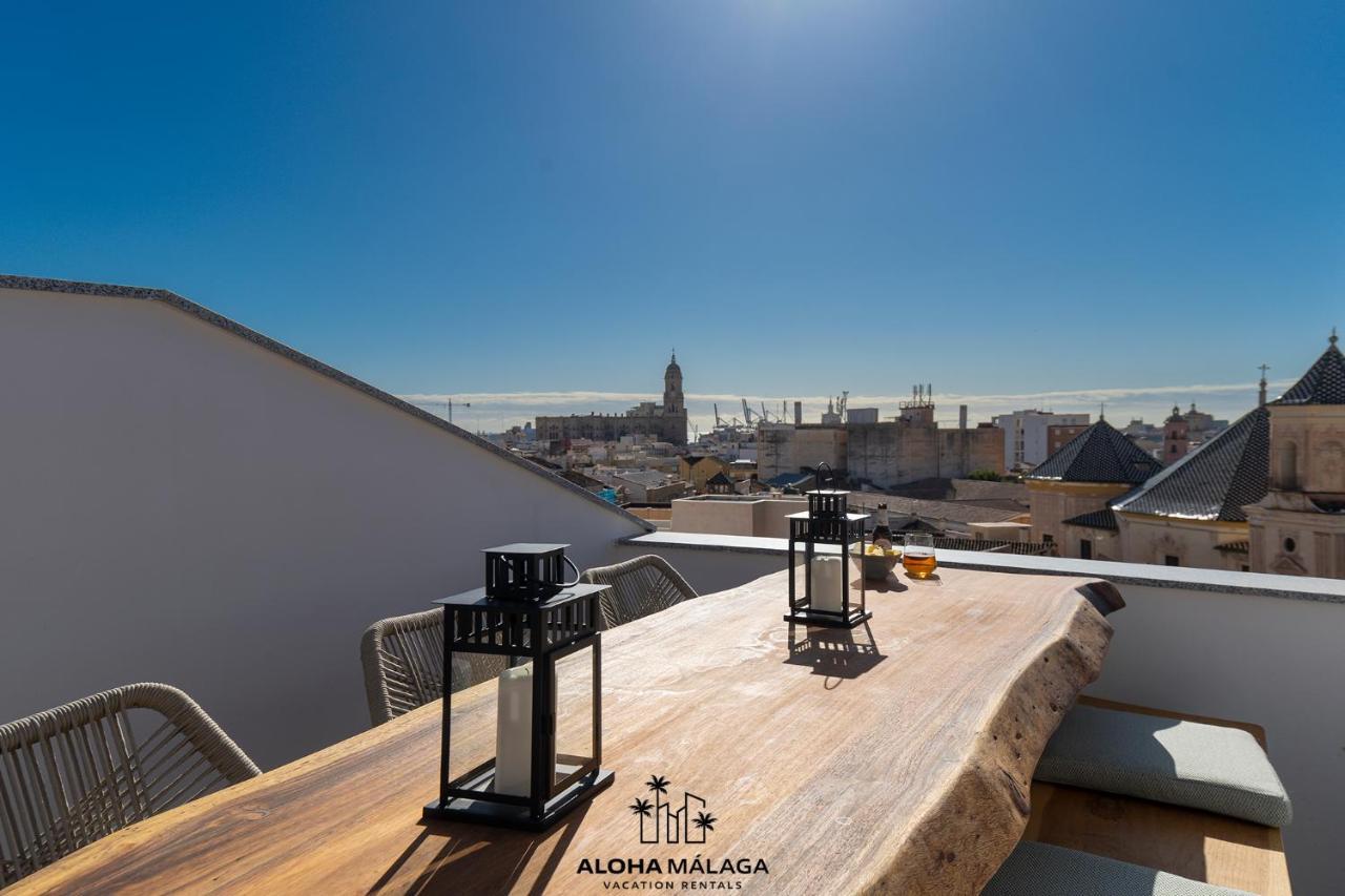 Luxury Duplex With Pool And Padel Court In Town Apartment Malaga Bagian luar foto