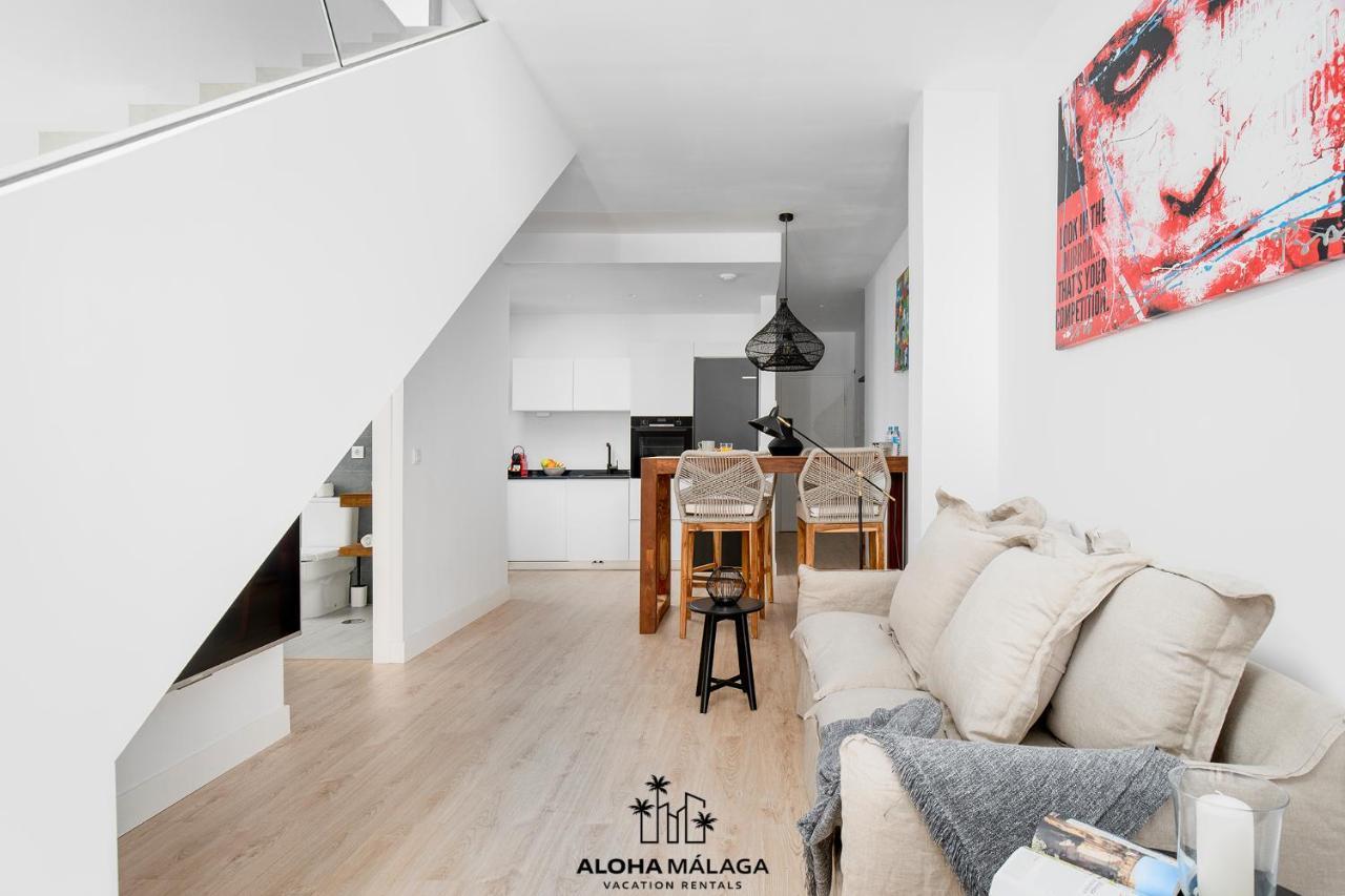Luxury Duplex With Pool And Padel Court In Town Apartment Malaga Bagian luar foto