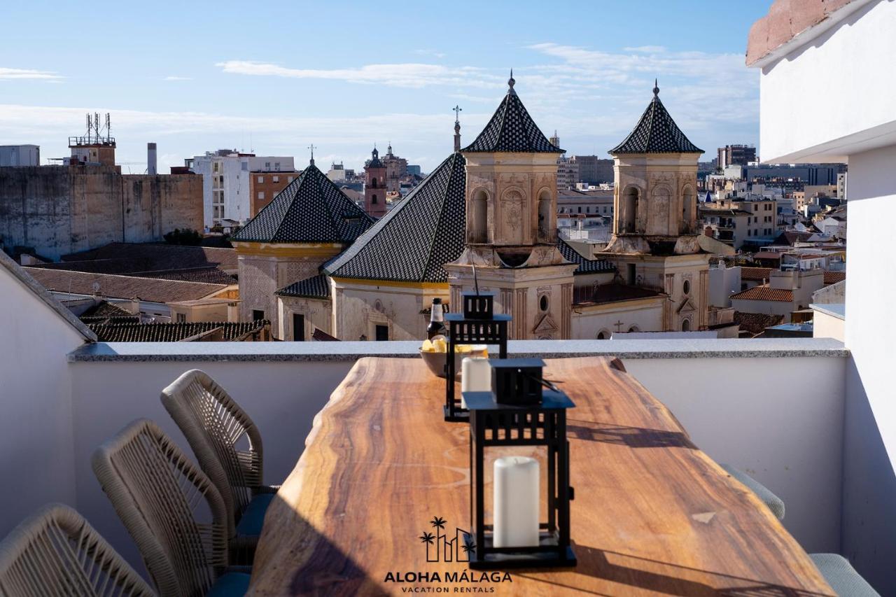 Luxury Duplex With Pool And Padel Court In Town Apartment Malaga Bagian luar foto