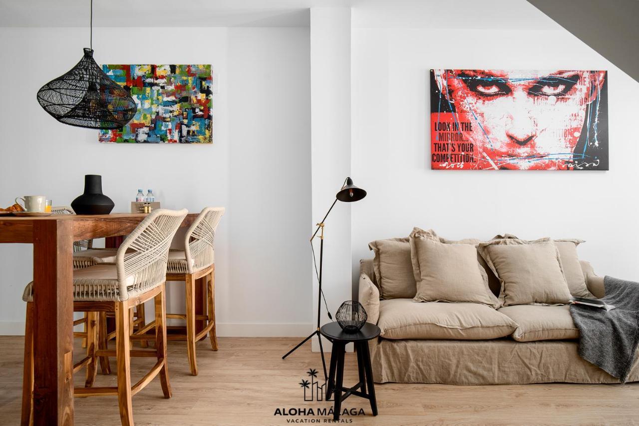Luxury Duplex With Pool And Padel Court In Town Apartment Malaga Bagian luar foto