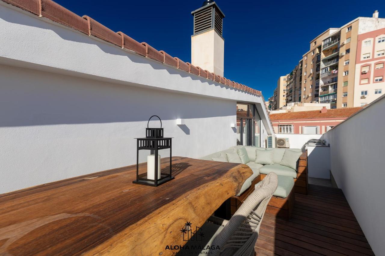 Luxury Duplex With Pool And Padel Court In Town Apartment Malaga Bagian luar foto